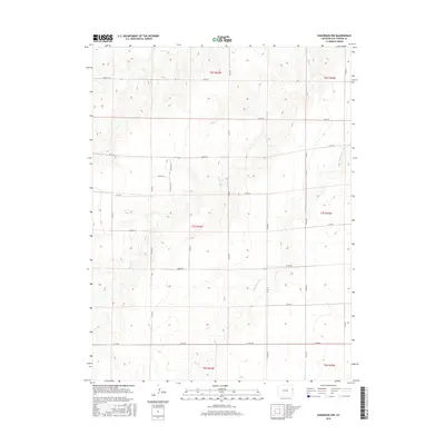 2016 Map of Kanorado NW, 2016 Print