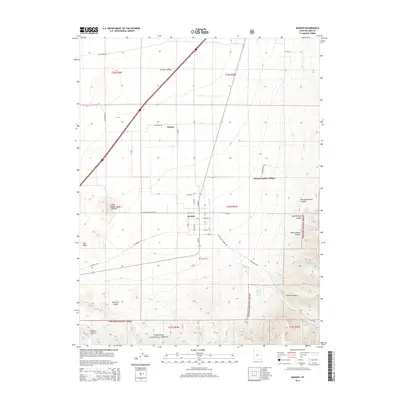 2014 Map of Kanosh, 2014 Print