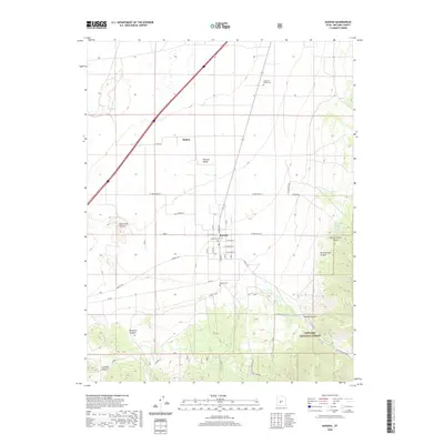 2020 Map of Kanosh, 2020 Print