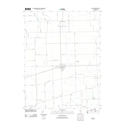 2012 Map of Kansas, 2012 Print