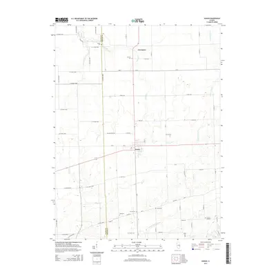 2015 Map of Kansas, 2015 Print