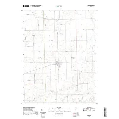 2021 Map of Kansas, 2021 Print