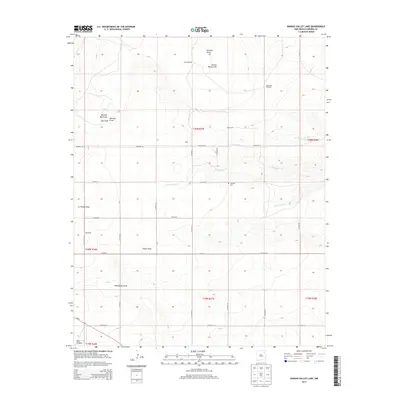 2013 Map of Kansas Valley Lake, 2013 Print