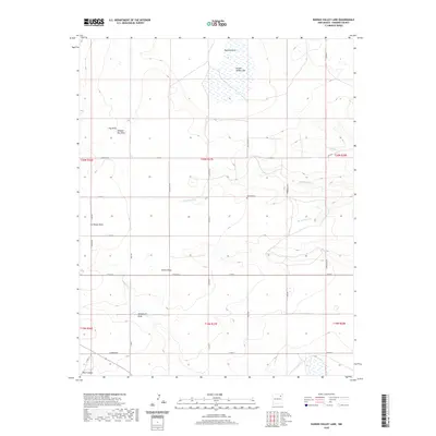 2020 Map of Kansas Valley Lake, 2020 Print
