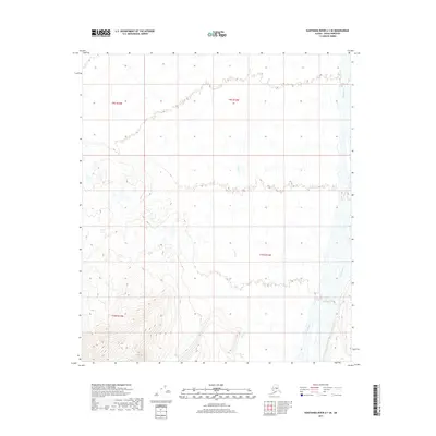 2017 Map of Kantishna River A-1 SE, 2017 Print