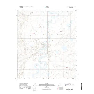 2017 Map of Kantishna River A-2 NE, 2017 Print