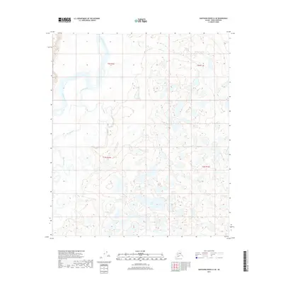 2017 Map of Kantishna River A-2 SE, 2017 Print