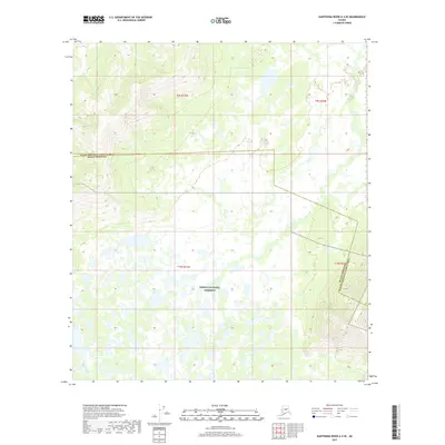 2017 Map of Kantishna River A-4 SE, 2017 Print