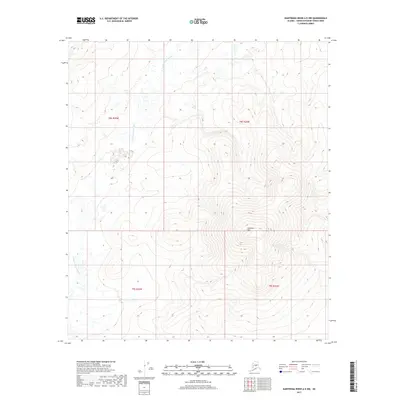 2017 Map of Kantishna River A-5 NW, 2017 Print