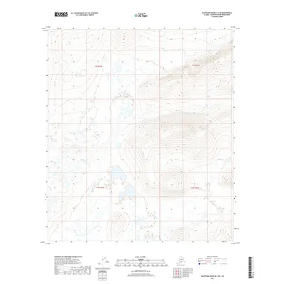 2017 Map of Kantishna River A-5 SW, 2017 Print