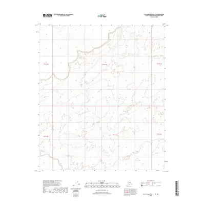 2017 Map of Kantishna River B-1 NE, 2017 Print
