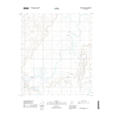 2017 Map of Kantishna River B-1 NW, 2017 Print