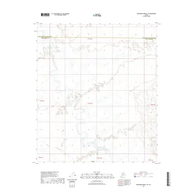 2017 Map of Kantishna River B-1 SE, 2017 Print