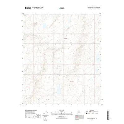 2017 Map of Kantishna River B-3 NE, 2017 Print