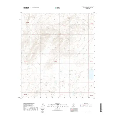 2017 Map of Kantishna River B-3 SE, 2017 Print