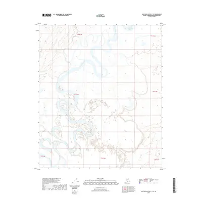 2017 Map of Kantishna River C-1 SE, 2017 Print