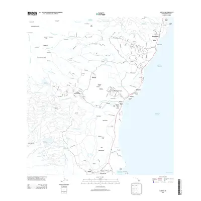 2013 Map of Kapaa, 2013 Print
