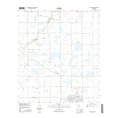 2015 Map of Kaplan North, 2015 Print