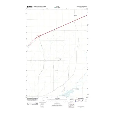 2011 Map of Karakul Hills, 2011 Print
