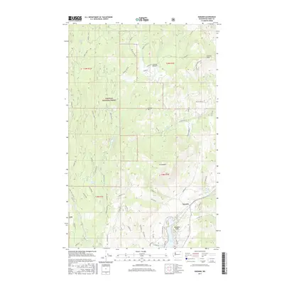 2017 Map of Karamin, 2017 Print