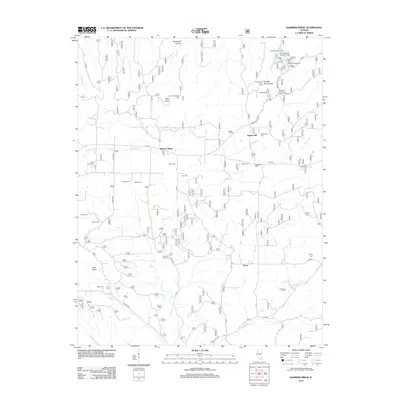 2012 Map of Karbers Ridge, 2012 Print