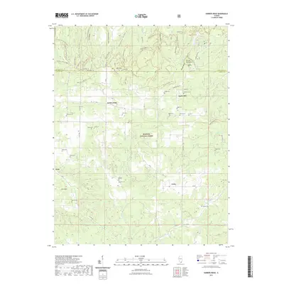 2021 Map of Karbers Ridge, 2021 Print
