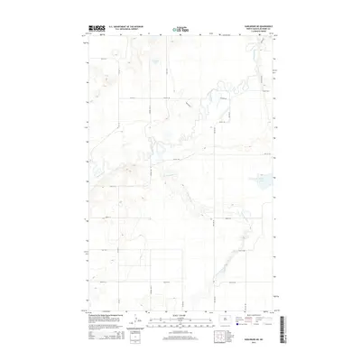 2014 Map of Karlsruhe NE, 2014 Print