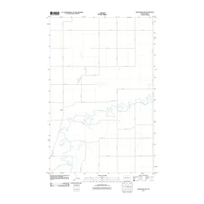 2011 Map of Karlsruhe NW, 2011 Print