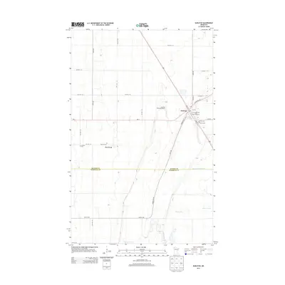 2013 Map of Karlstad, 2013 Print