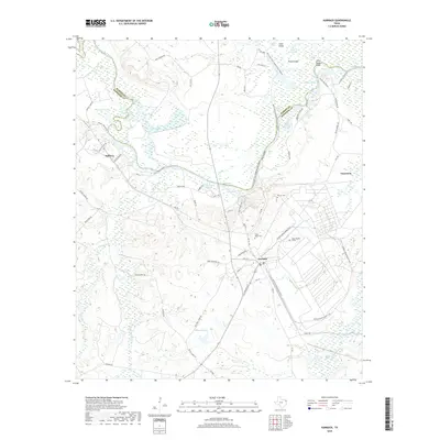 2019 Map of Karnack, 2019 Print
