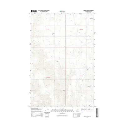 2014 Map of Karsten Coulee, 2014 Print
