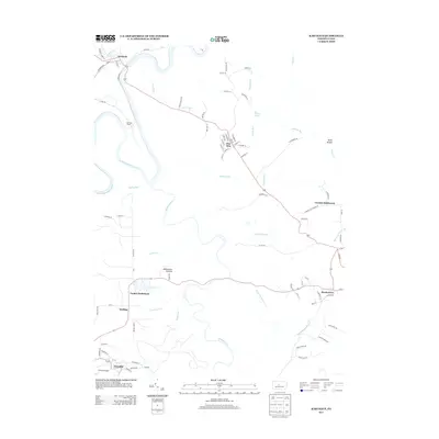 2013 Map of Karthaus, 2013 Print