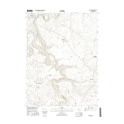 2016 Map of Karthaus, 2016 Print
