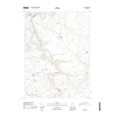 2019 Map of Karthaus, 2019 Print