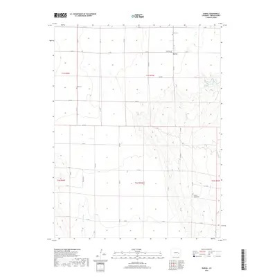 2019 Map of Karval, 2019 Print