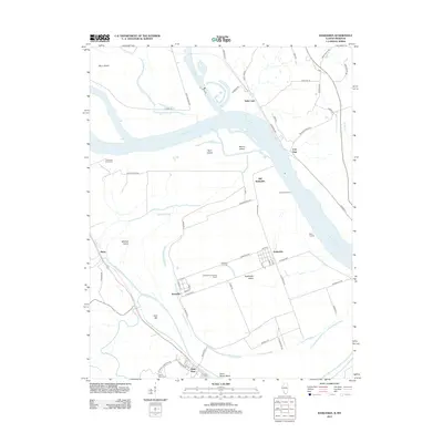 2012 Map of Kaskaskia, 2012 Print