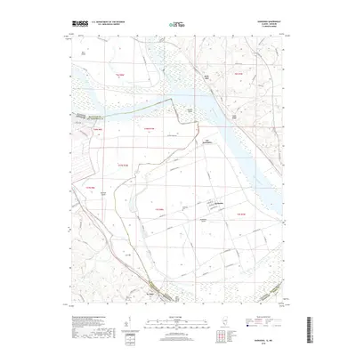 2018 Map of Kaskaskia, 2018 Print