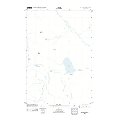 2011 Map of Katahdin Lake, 2011 Print
