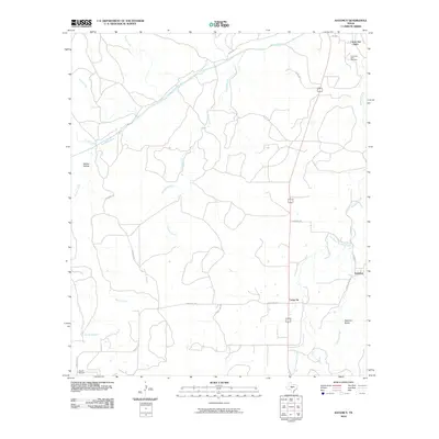 2010 Map of Katemcy, 2010 Print