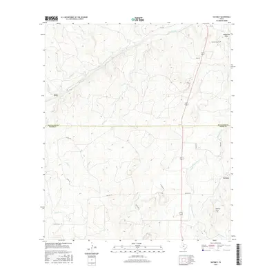 2016 Map of Katemcy, 2016 Print
