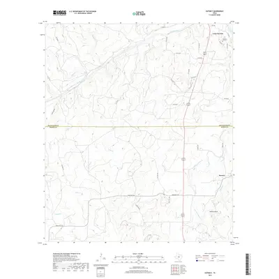2019 Map of Katemcy, 2019 Print