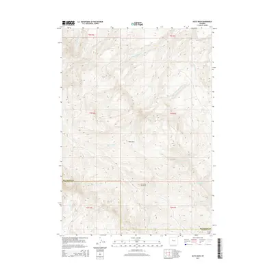 2015 Map of Kates Basin, 2015 Print