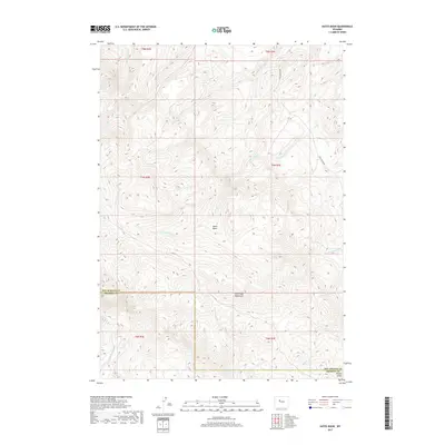 2017 Map of Kates Basin, 2017 Print