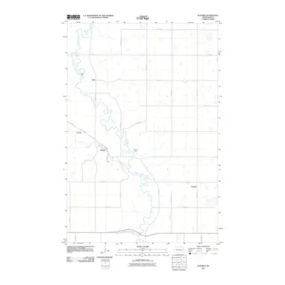 2011 Map of Kathryn, 2011 Print