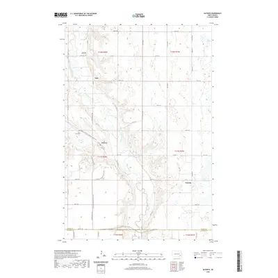 2020 Map of Kathryn, 2020 Print