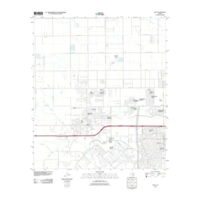 2010 Map of Katy, 2010 Print