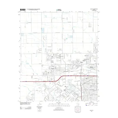 2013 Map of Katy, 2013 Print