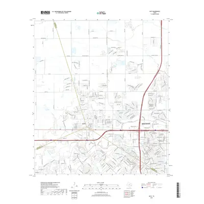 2019 Map of Katy, 2019 Print