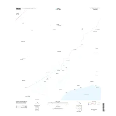 2013 Map of Kau Desert, 2013 Print