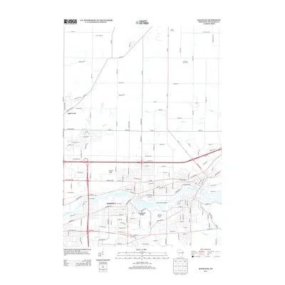 2013 Map of Kaukauna, 2013 Print